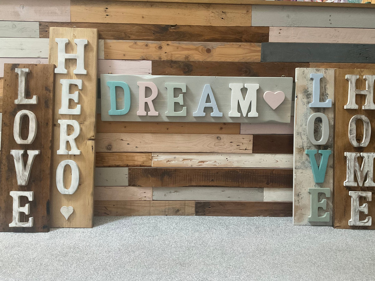 “DREAM” Wall Sign