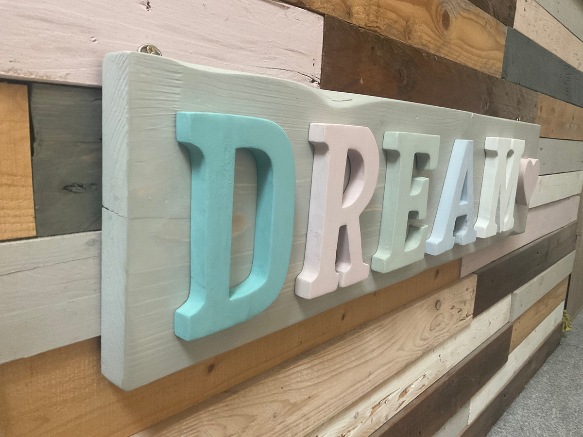 “DREAM” Wall Sign