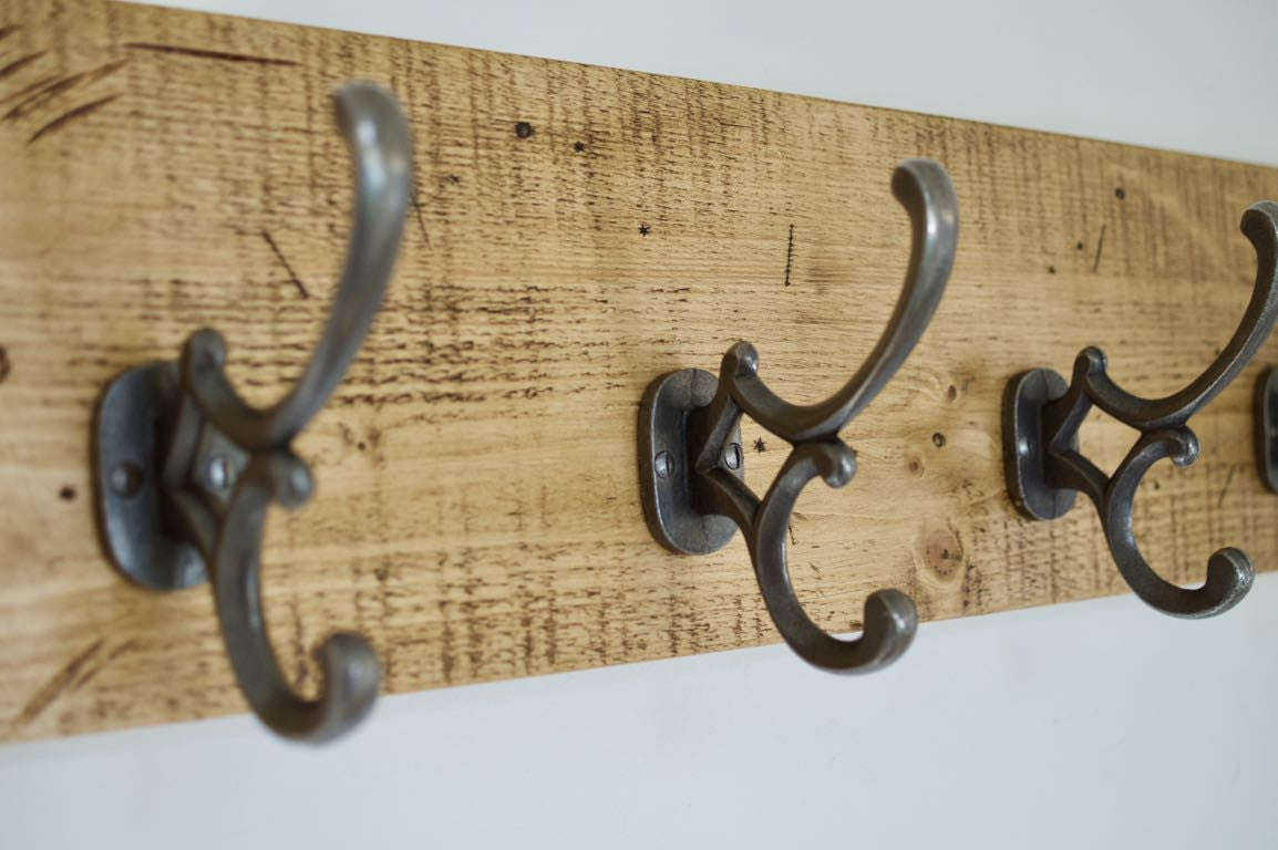 Antique Addison 4 Hook Coat / Hat Rack