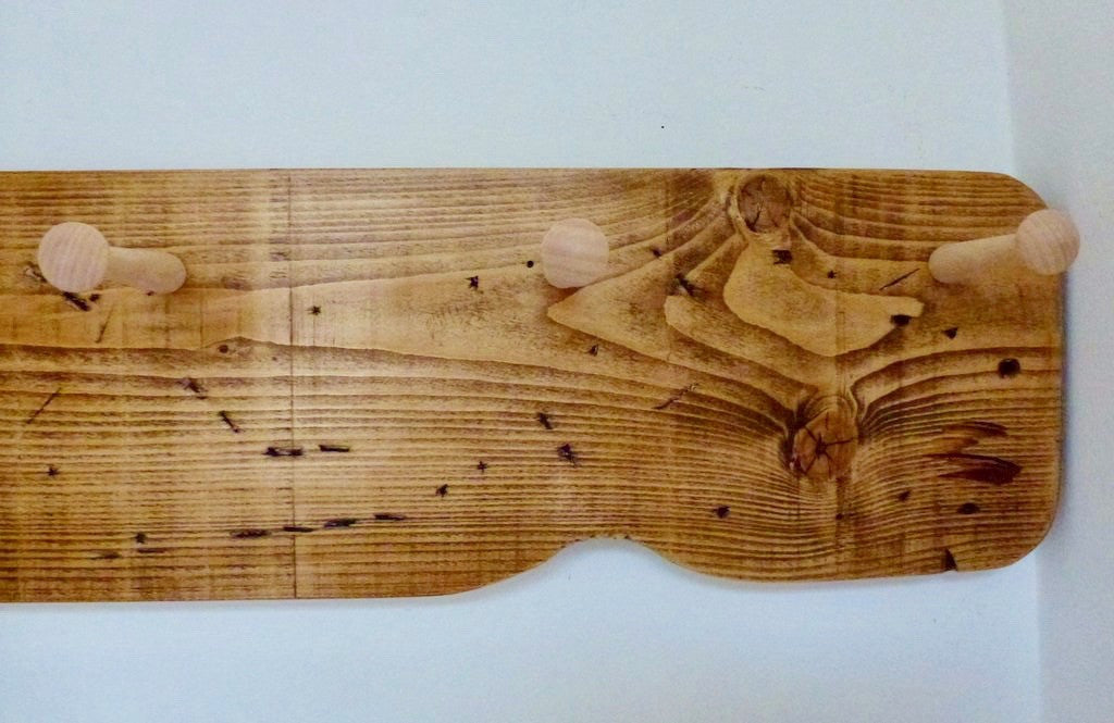 Rustic Mug / Cup Rack 6 Pegs