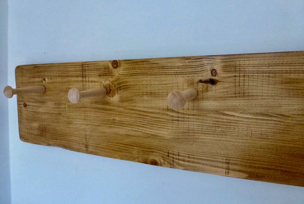 Farmhouse Mug / Cup Rack 5 Pegs