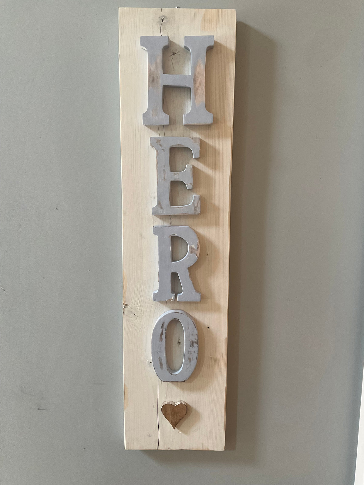 “HERO” Wall Sign