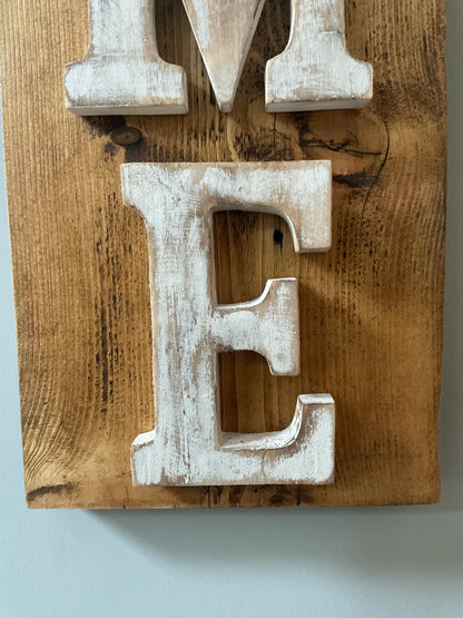“HOME” Wall Sign