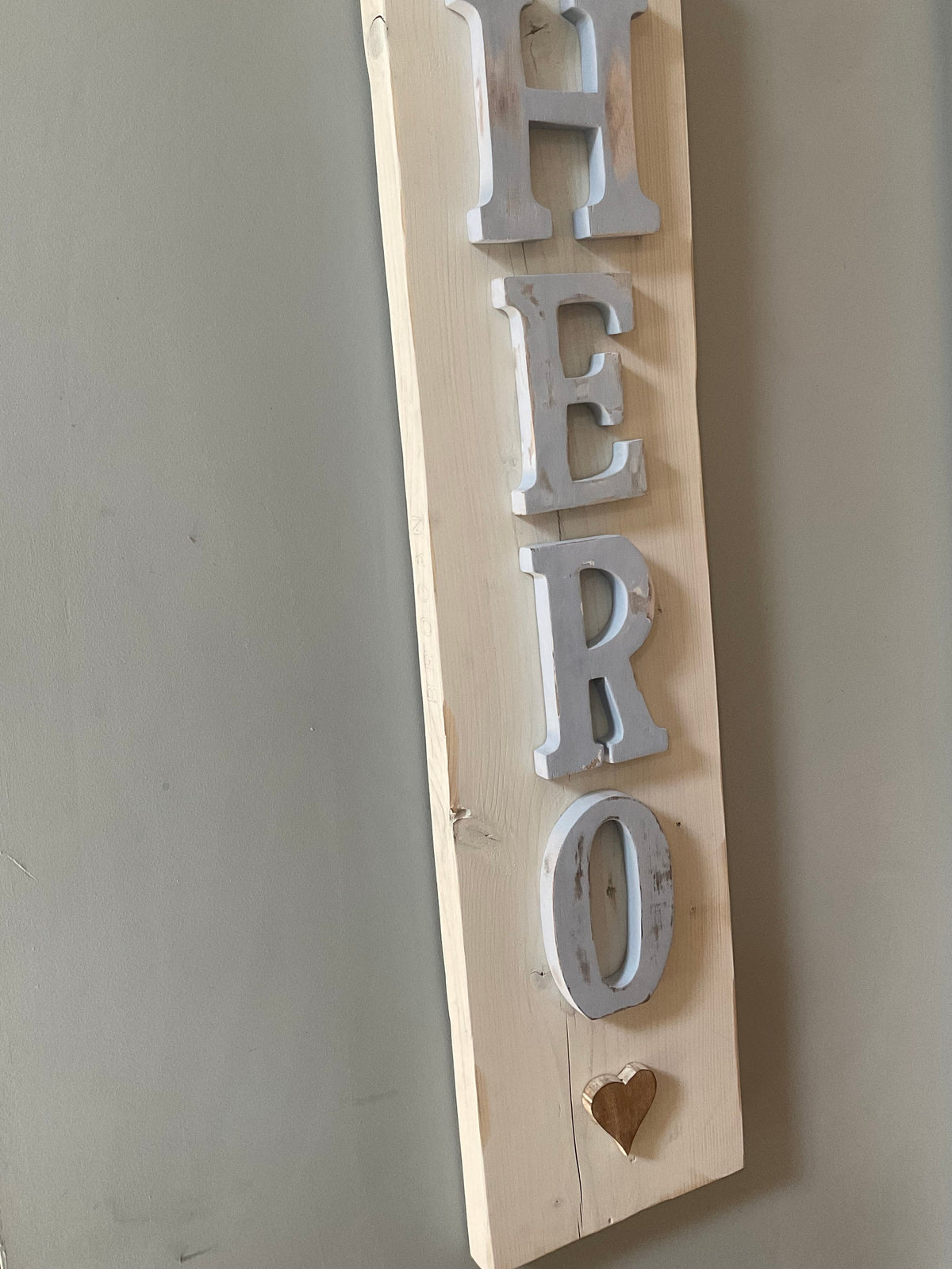 “HERO” Wall Sign