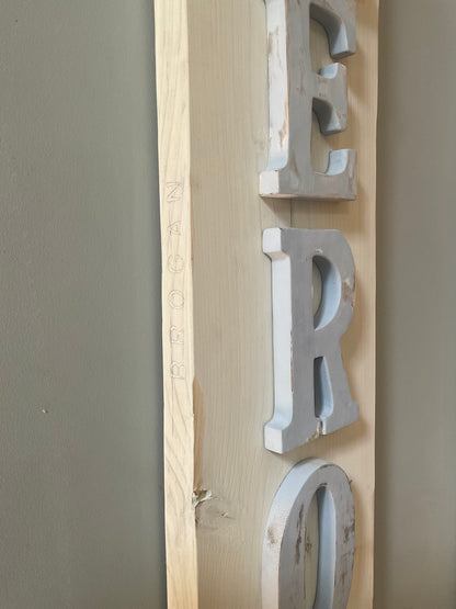 “HERO” Wall Sign
