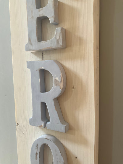 “HERO” Wall Sign