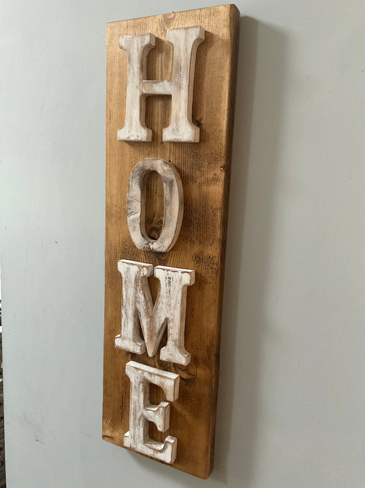 “HOME” Wall Sign