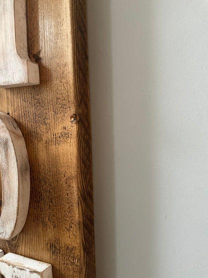 “HOME” Wall Sign