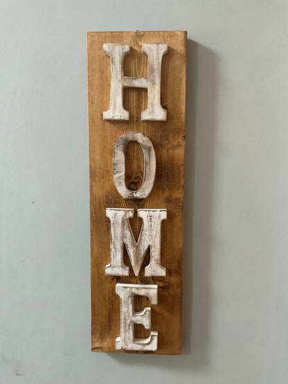“HOME” Wall Sign